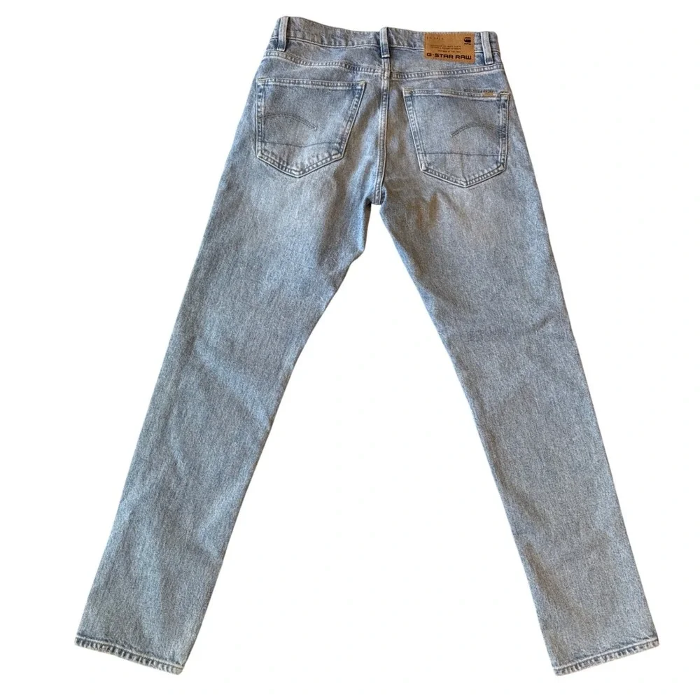 G-Star RAW 3301 Slim Jeans 30/30 Vintage Olympic Blue 51001-D434-D905 33‎ NEW